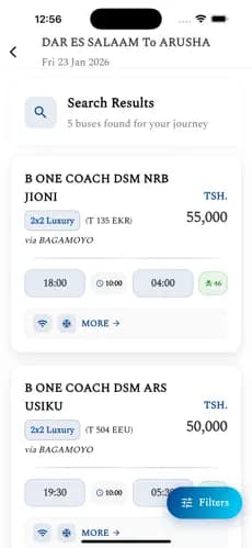 Programu ya Simu ya B.one Coach 3